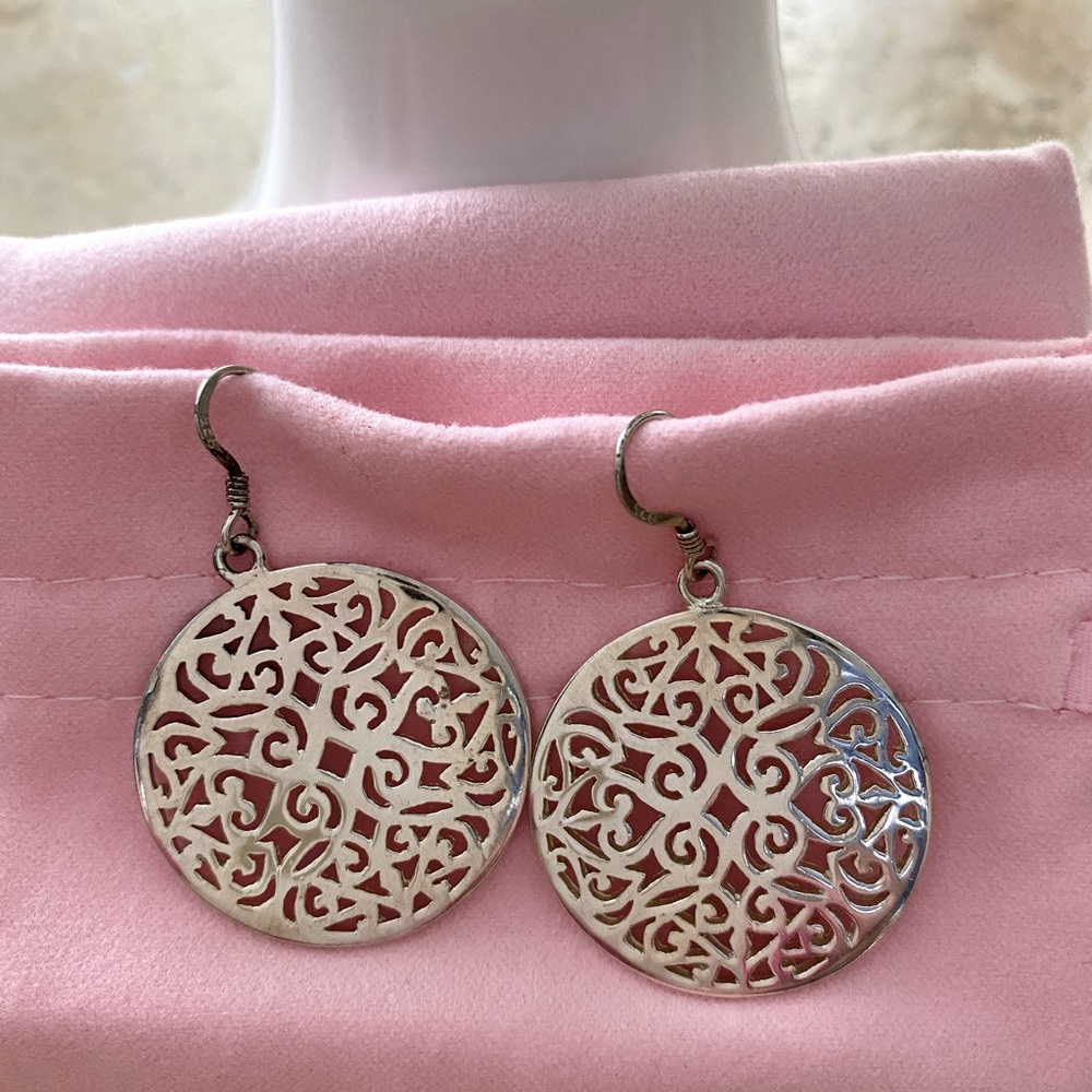 Original Southern Gates Scroll design earrings.